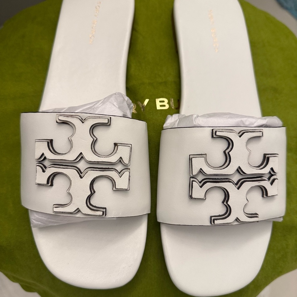 NIB! Tory Burch Ines Single-Band Slide Size 7